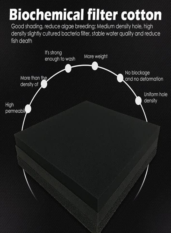 VAYINATO Xinyou Xy-1028 Bio Chemical Cotton Filter Sponge Foam For Pond,Aquarium&Fish Tank(Size : 60X45X5 Cm) - Image 5